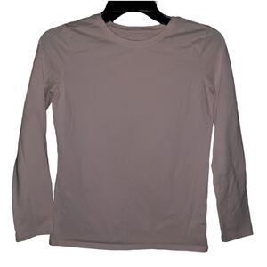 Cat & Jack Girls Long Sleeve Pink Tee Large